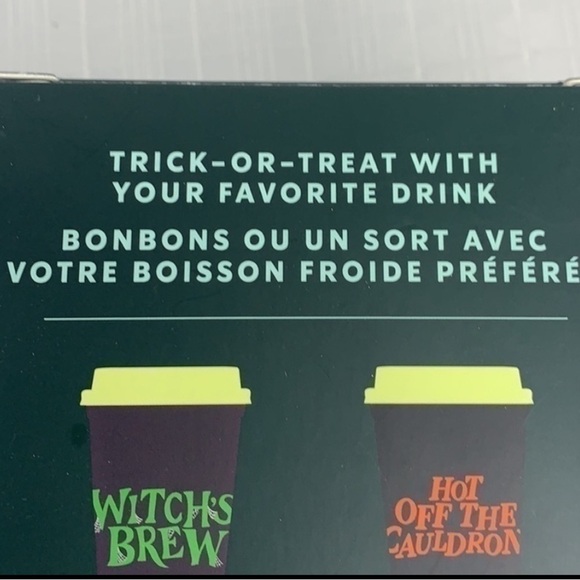 Starbucks Halloween themed hot cups glow-in-dark 6pack of reuseable cup’s - Picture 9 of 11
